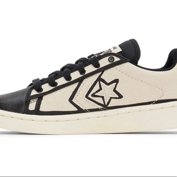 Converse black Joshua Vides edition pro leather low top sneaker - Picture 5 of 7